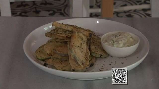 Veggie Chips with Tzatziki Sauce / Calista Greek Seafood Taverna, Miami Beach - Vimarsana News