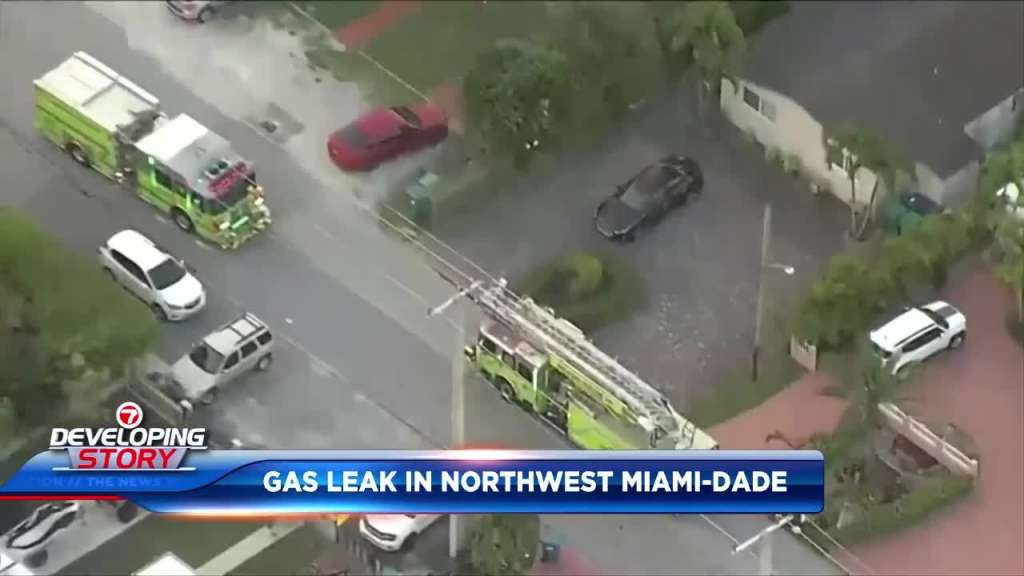 MiamiDade Fire Rescue caps gas leak in West MiamiDade MiamiDade Fire Rescue caps gas leak in West MiamiDade