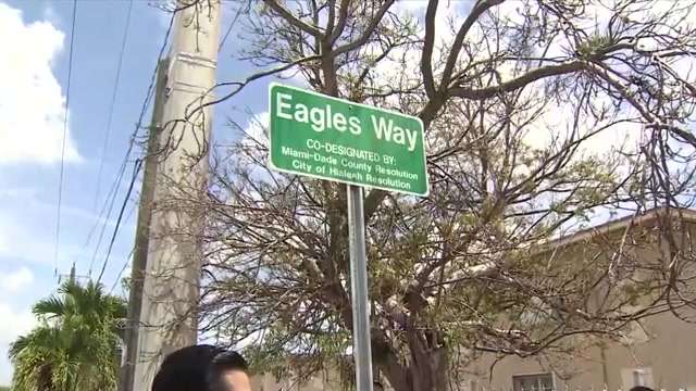 Hialeah street renamed Eagles Way after local school's mascot as part of 5th grade project – WSVN 7News | Miami News, Weather, Sports - Vimarsana News