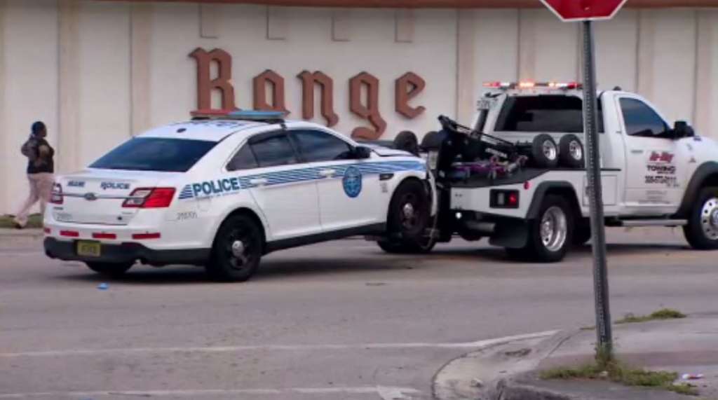 Miami hit-and-run leads to police-involved crash; officer hurt – WSVN 7News | Miami News, Weather, Sports