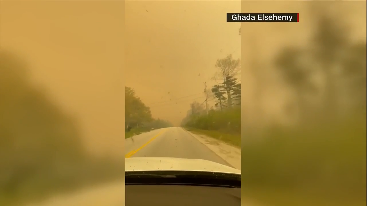 Thousands evacuate from Nova Scotia wildfires - WSVN 7News | Miami News ...