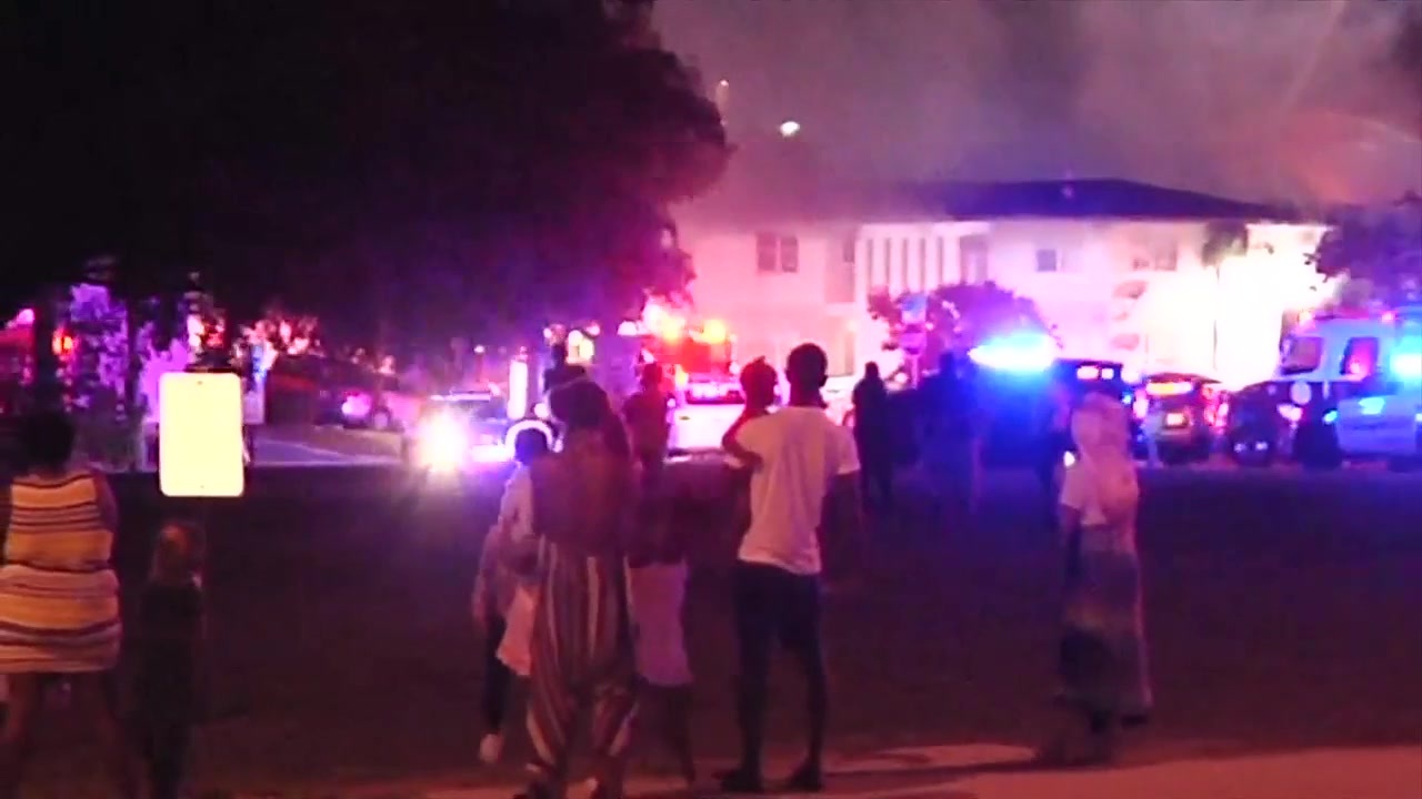 Red Cross assists victims after massive fire displaces dozens in Pompano Beach apartment