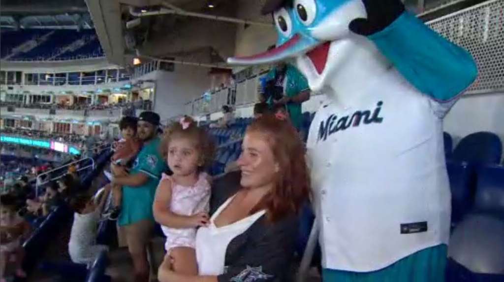Kids handled at Nicklaus Children’s Clinic, households rejoice Nationwide Most cancers Survivor Day at Marlins match