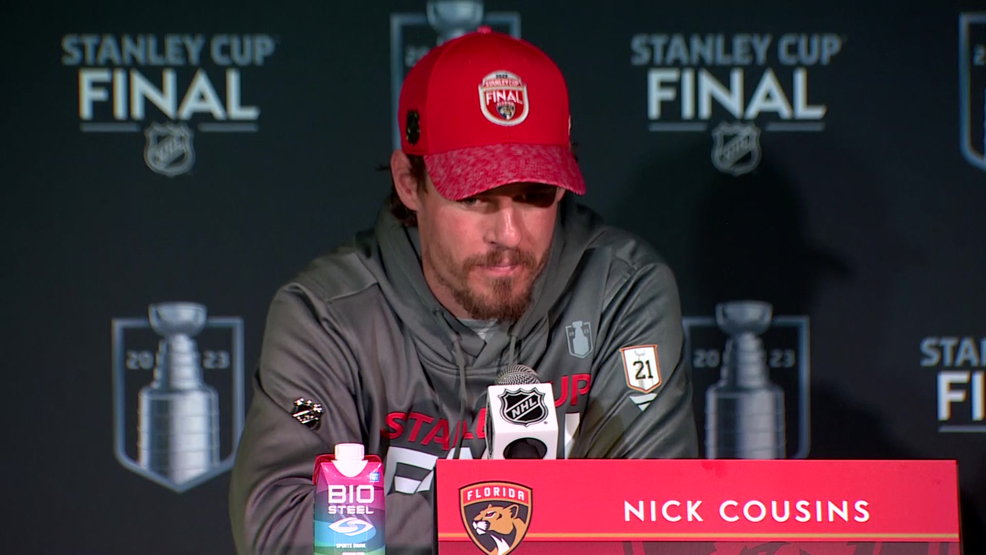 Nick Cousins returns for the Florida Panthers in Game 6 of the Stanley