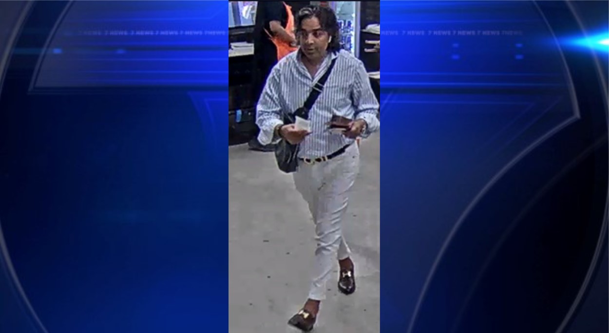 Suspect wanted for using stolen credit card at Boca Raton Home Depot