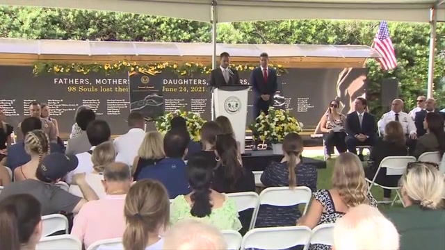Survivors victims families and local leaders mark 2year anniversary of Surfside condo collapse in somber ceremony  WSVN 7News  Miami News Weather Sports  Fort Lauderdale Survivors victims families and local leaders mark 2year anniversary of Surfside condo collapse in somber ceremony  WSVN 7News  Miami News Weather Sports  Fort Lauderdale