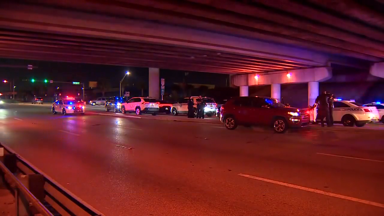 Police car stolen from Jackson Memorial Hospital recovered - WSVN 7News ...