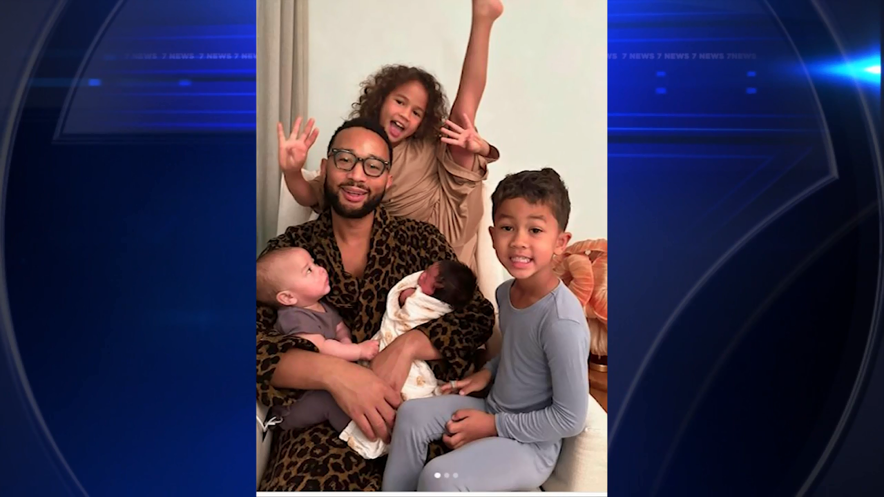 John Legend and Chrissy Teigen welcome baby No. 4, a boy, born via