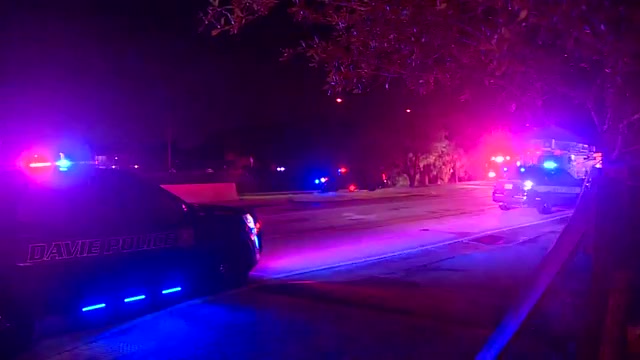 Driver Hospitalized After Crashing Into Canal In Davie Wsvn 7news