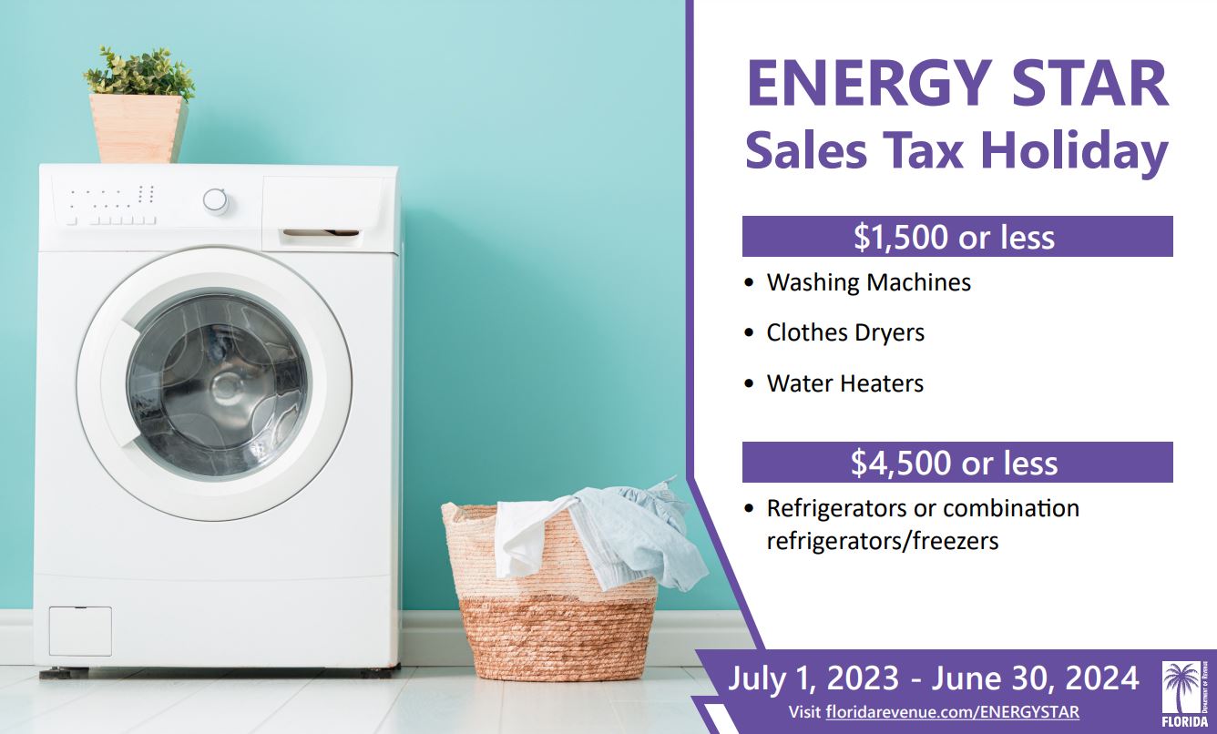 Florida sales tax holiday offers savings on appliances and gas ranges