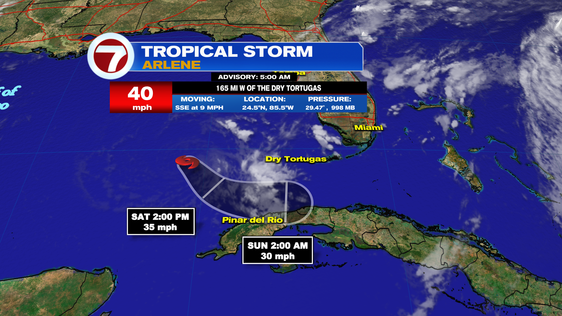 More Weekend Storms in Store - WSVN 7News | Miami News, Weather, Sports ...
