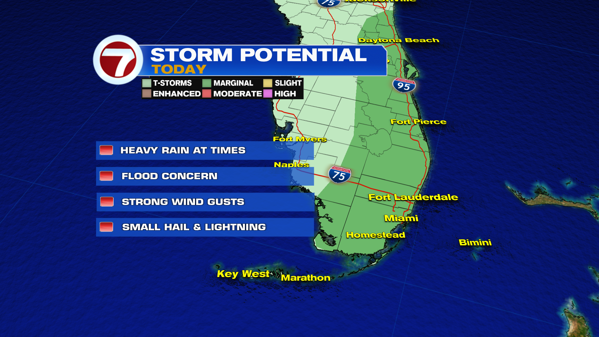 MORE STORMS IN STORE FOR SOUTH FLORIDA - WSVN 7News | Miami News ...