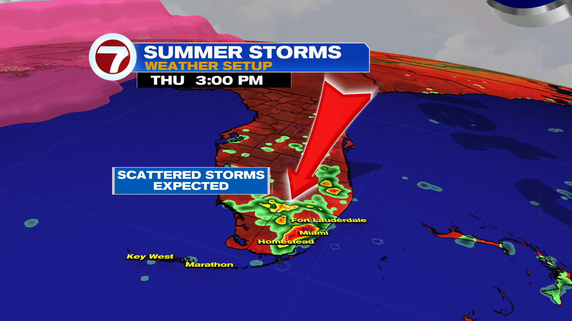 Steamy Summer Storms - WSVN 7News | Miami News, Weather, Sports | Fort ...