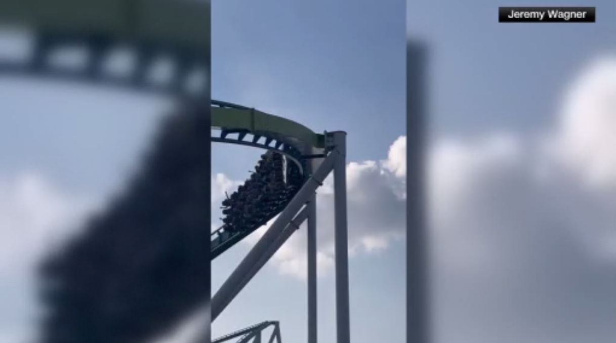 Roller coaster at Carowinds in North Carolina closes after discovery of crack in support pillar