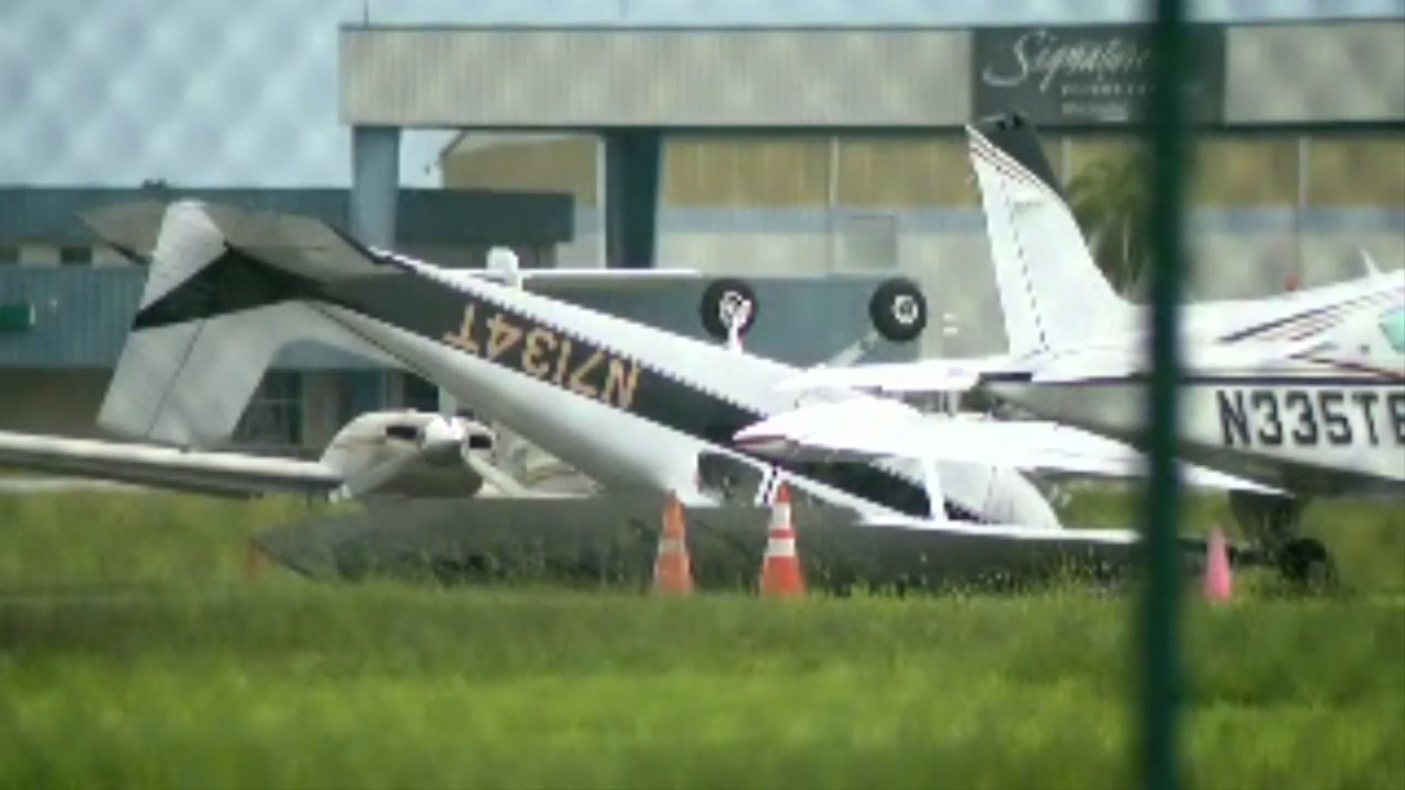 Severe storms cause plane problems at Kissimmee Gateway Airport - WSVN ...