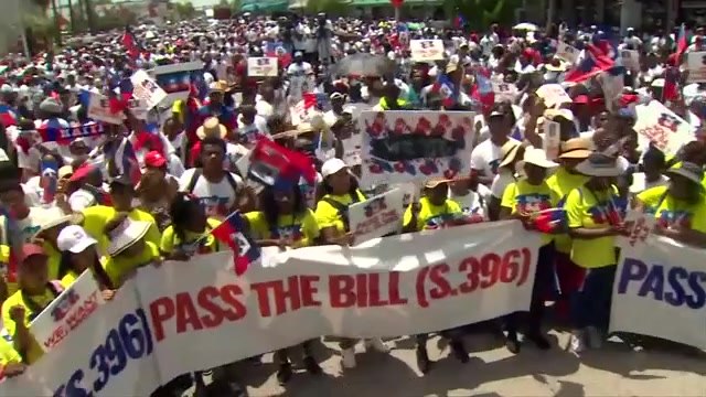Thousands march in North Miami to raise awareness of turmoil in Haiti seek help from US government  WSVN 7News  Miami News Weather Sports  Fort Lauderdale