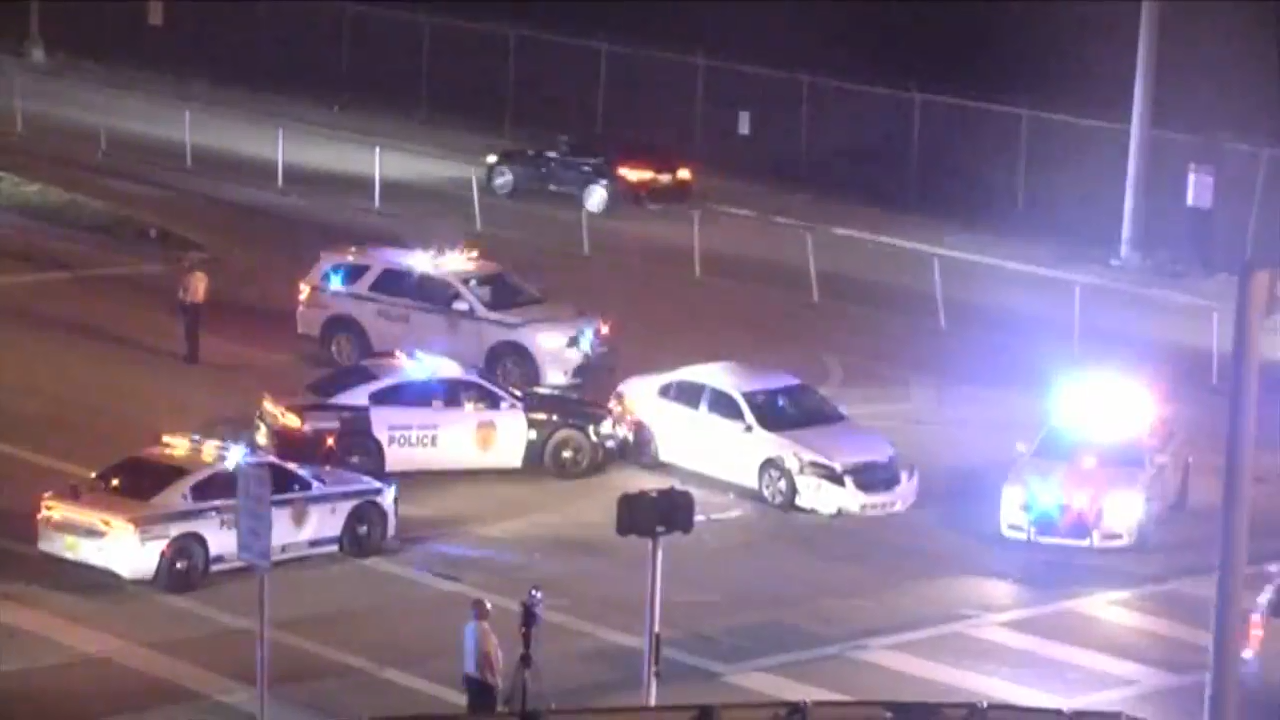 Picture of No injuries reported following police-involved crash in Miami Lakes ...