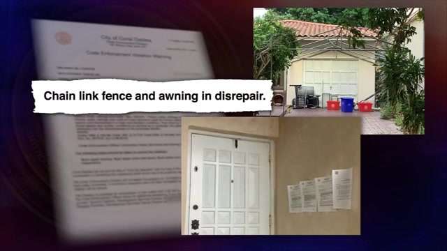 Coral Gables fining homeowner $150 a day after developer's complaint sparked code enforcement case - WSVN 7News | Miami News, Weather, Sports - Vimarsana News