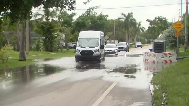 Street flooding persists after night of heavy downpours across Broward County  WSVN 7News  Miami News Weather Sports  Fort Lauderdale