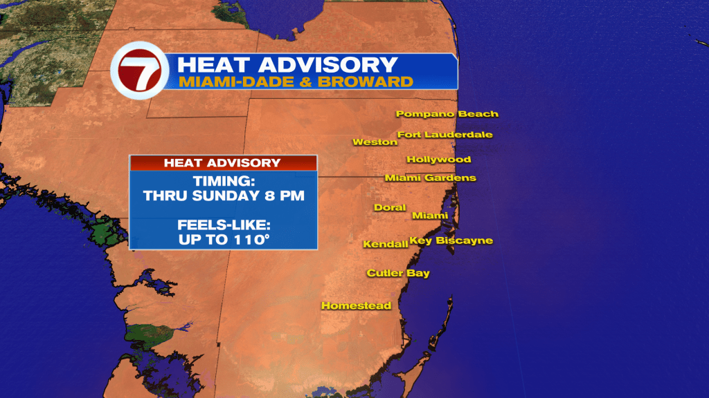 Steamy Storms this Weekend - WSVN 7News | Miami News, Weather, Sports ...