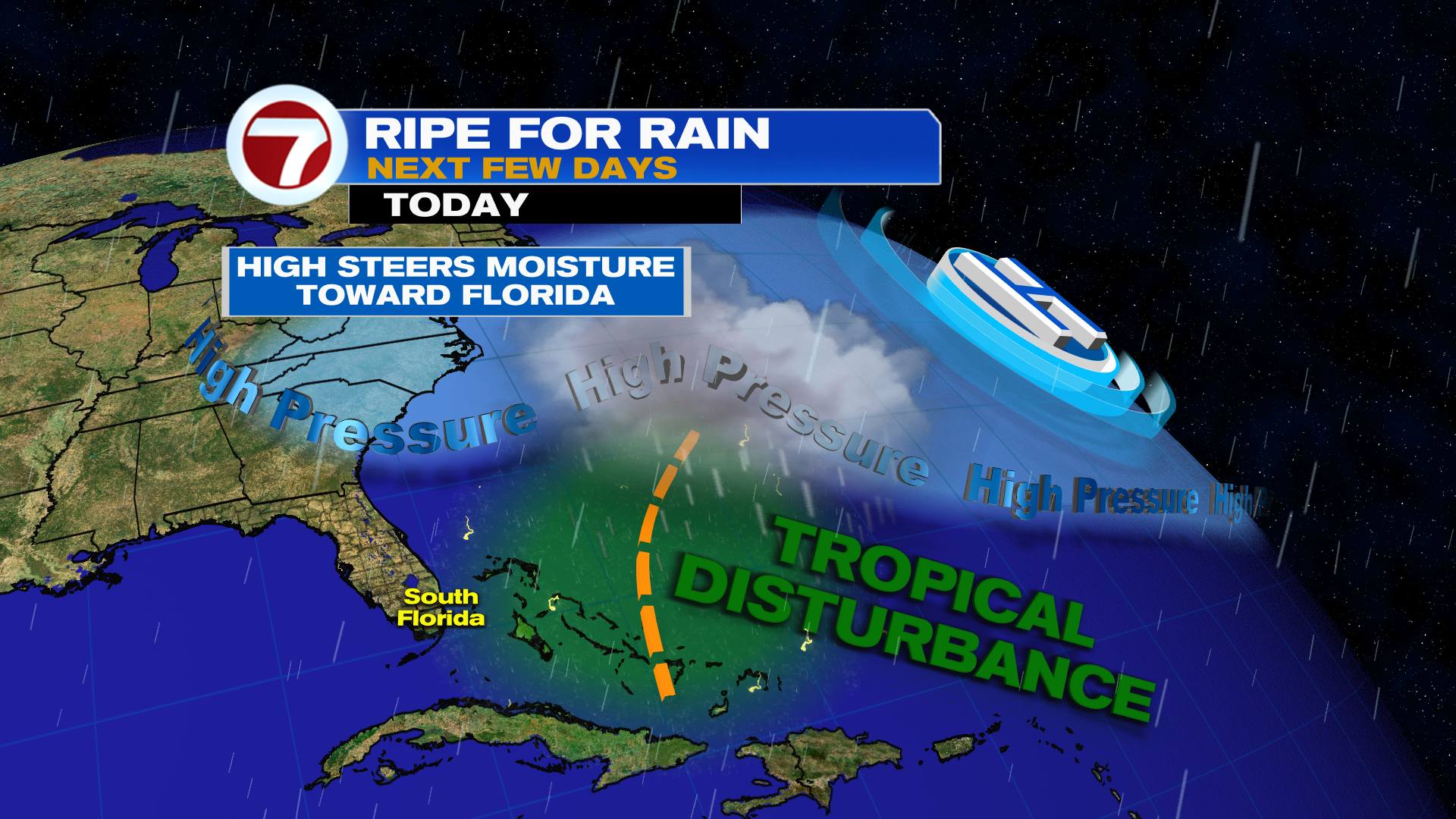 Rain Returns, Ushering in Brief, Heat Relief - WSVN 7News | Miami News ...