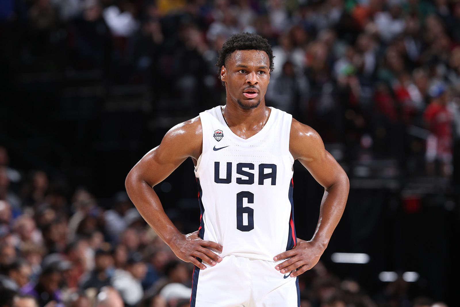 Bronny James, son of LeBron James, suffers cardiac arrest at USC basketball apply – WSVN 7News | Miami News, Weather conditions, Athletics | Fort Lauderdale