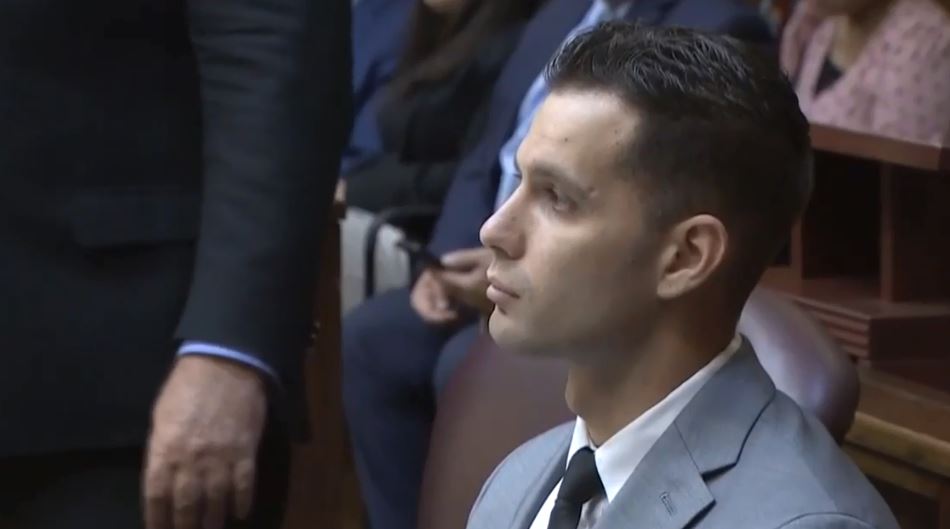 Former Hialeah officer found guilty of kidnapping homeless man not guilty of battery WSVN 7News Miami News Weather Sports Fort Lauderdale Former Hialeah officer found guilty of kidnapping homeless man not guilty of battery WSVN 7News Miami News Weather Sports Fort Lauderdale