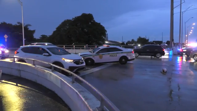 Car slams into police cruiser in West Miami-Dade; no injuries reported ...