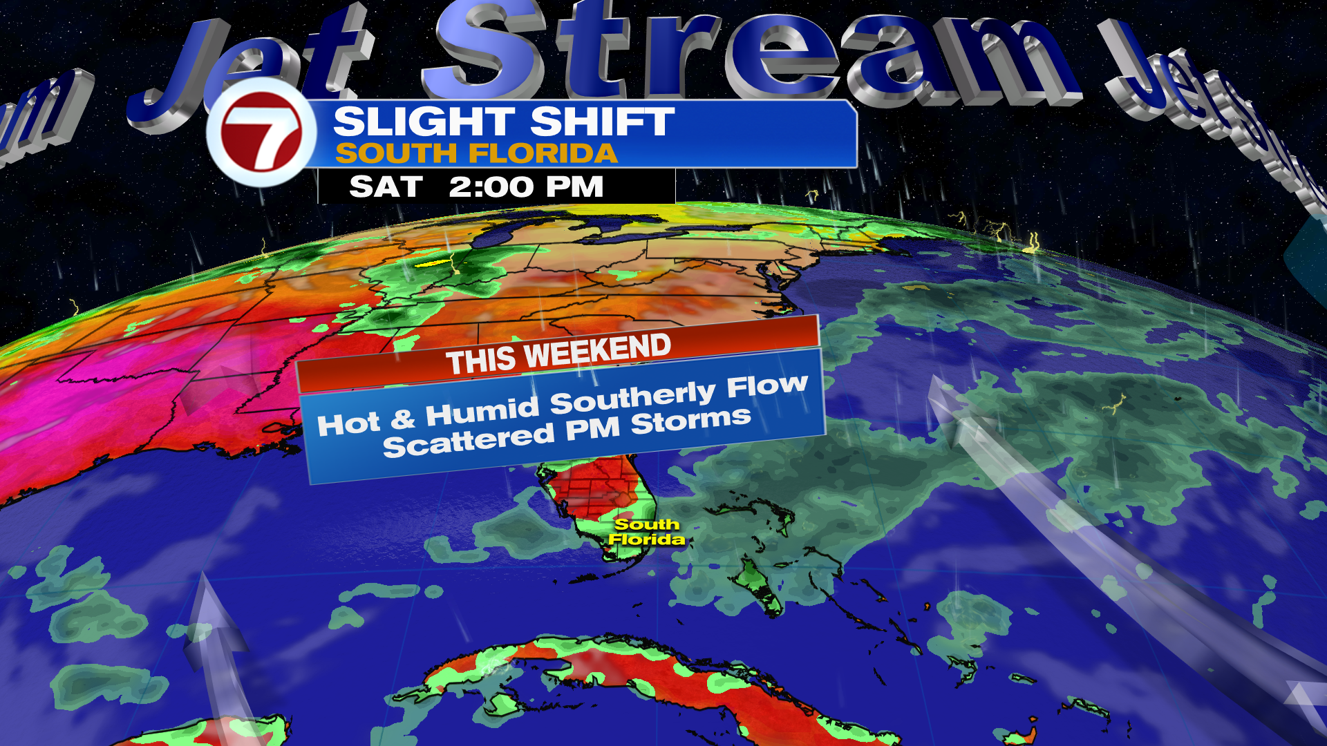 Steamy Sunshine and Storms this Weekend - WSVN 7News | Miami News ...