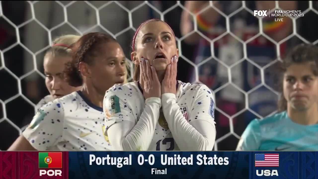 Shaky Americans avoid upset to reach Womens World Cup knockout round after 0-0 draw with Portugal