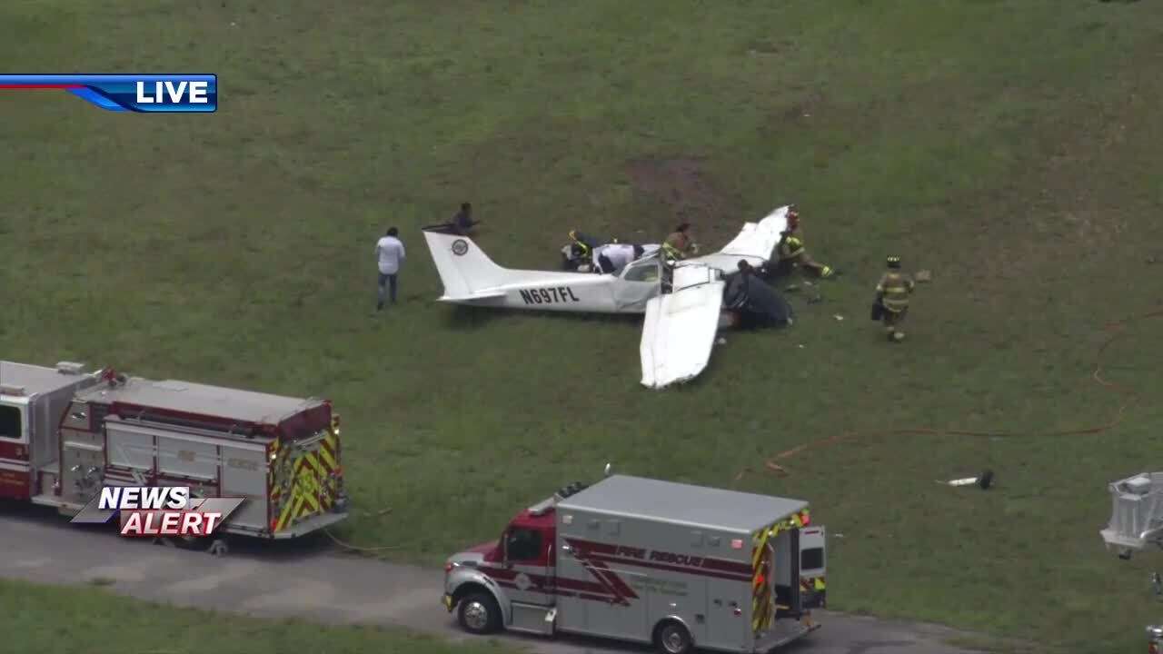 1 dead, 2 hospitalized after plane crash at North Perry Airport - WSVN 7News | Miami News, Weather, Sports - Vimarsana News
