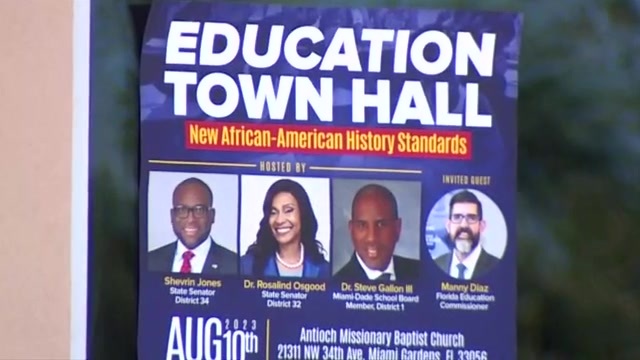 Florida education commissioner skips local forum on criticized Black history standards  WSVN 7News  Miami News Weather Sports  Fort Lauderdale