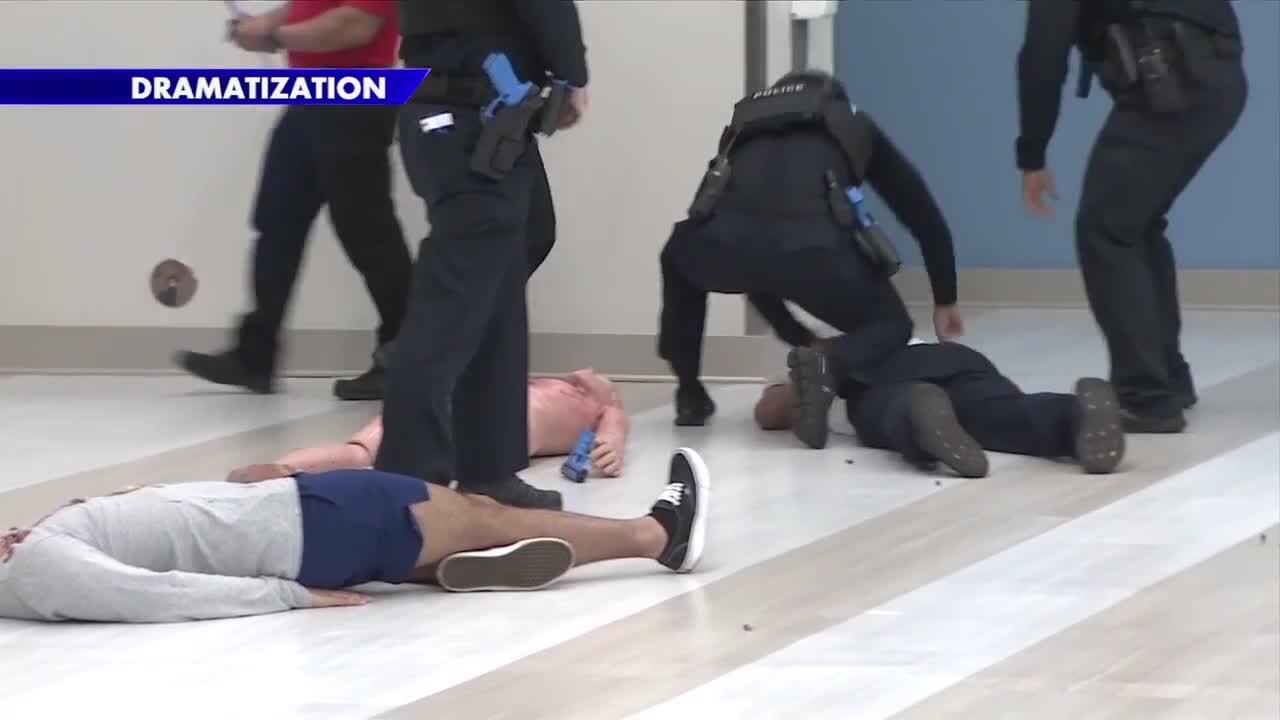 Miami Senior High School participates in active shooter training ahead