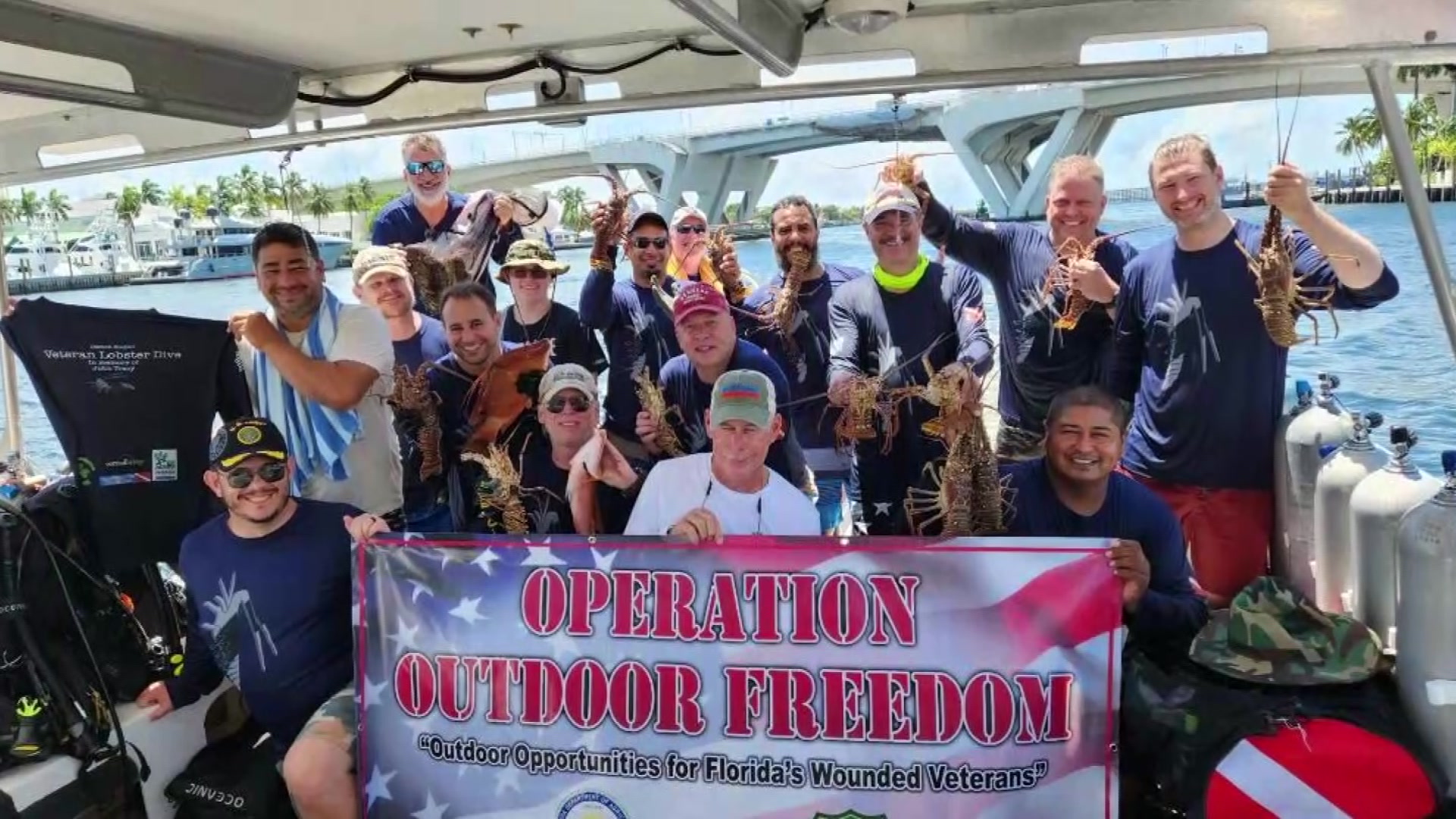 Operation Outdoor Freedom empowers disabled veterans with underwater