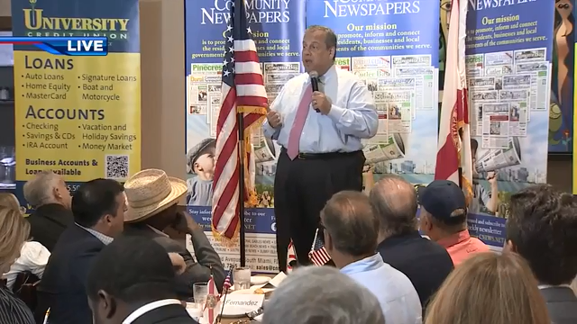 Republican presidential candidate Chris Christie visits South Florida to engage voters ahead of GOP Primary debate - WSVN 7News | Miami News, Weather, Sports - Vimarsana News