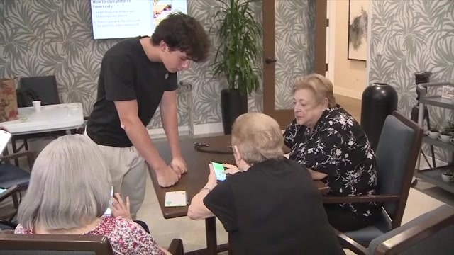 15yearold starts community service program to teach senior residents how to use basic technology  WSVN 7News  Miami News Weather Sports  Fort Lauderdale 15yearold starts community service program to teach senior residents how to use basic technology  WSVN 7News  Miami News Weather Sports  Fort Lauderdale