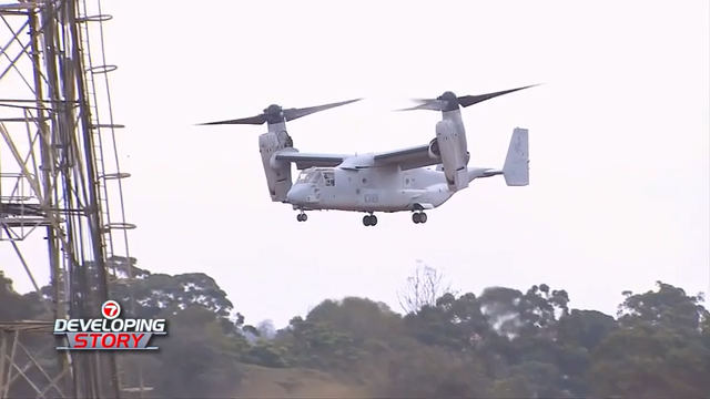 A US Marine Osprey crashes during drills in Australia, killing 3 and injuring 20, some critically - WSVN 7News | Miami News, Weather, Sports - Vimarsana News