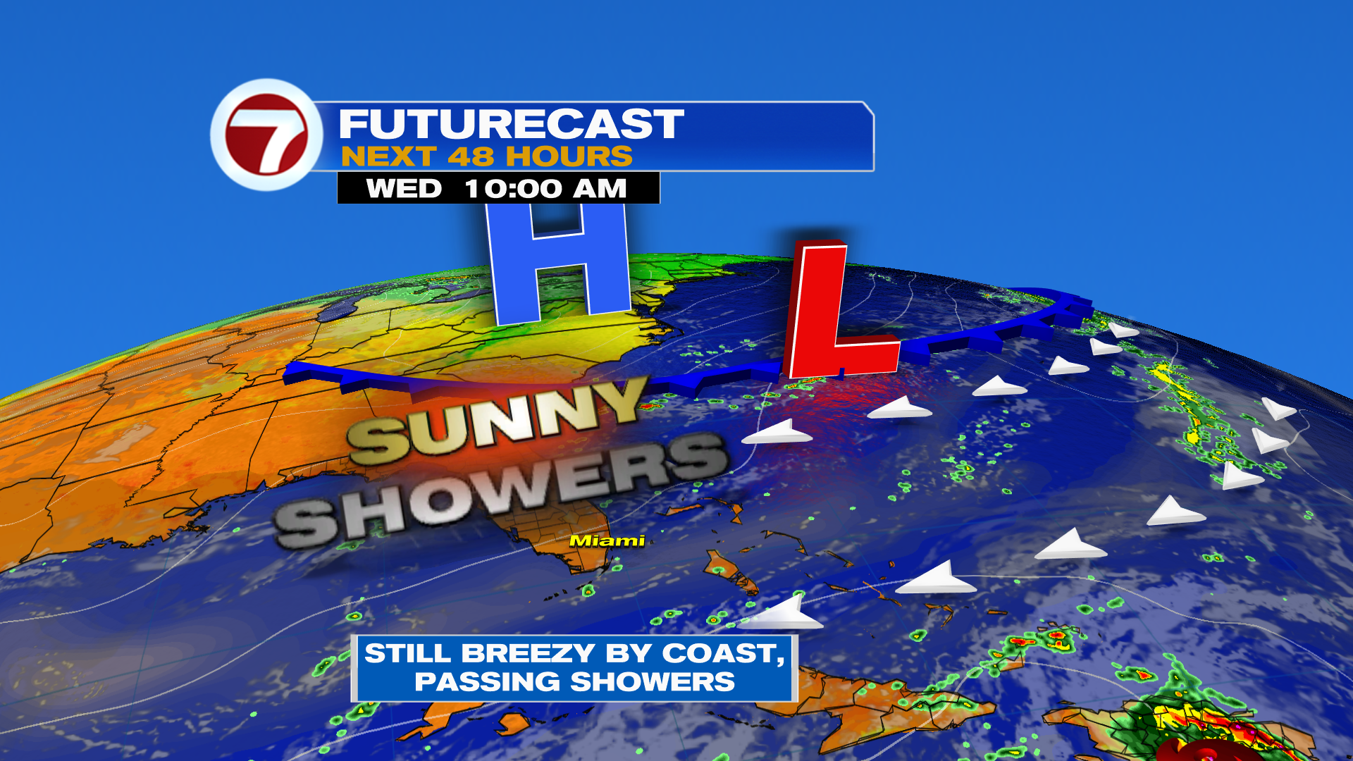 Sunshine and Some Onshore Showers this Week - WSVN 7News | Miami News ...