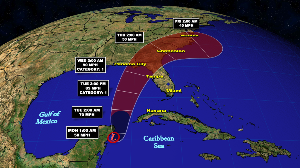 Seguimiento de la Décima Depresión Tropical – WSVN 7News |  Noticias de Miami, clima, deportes