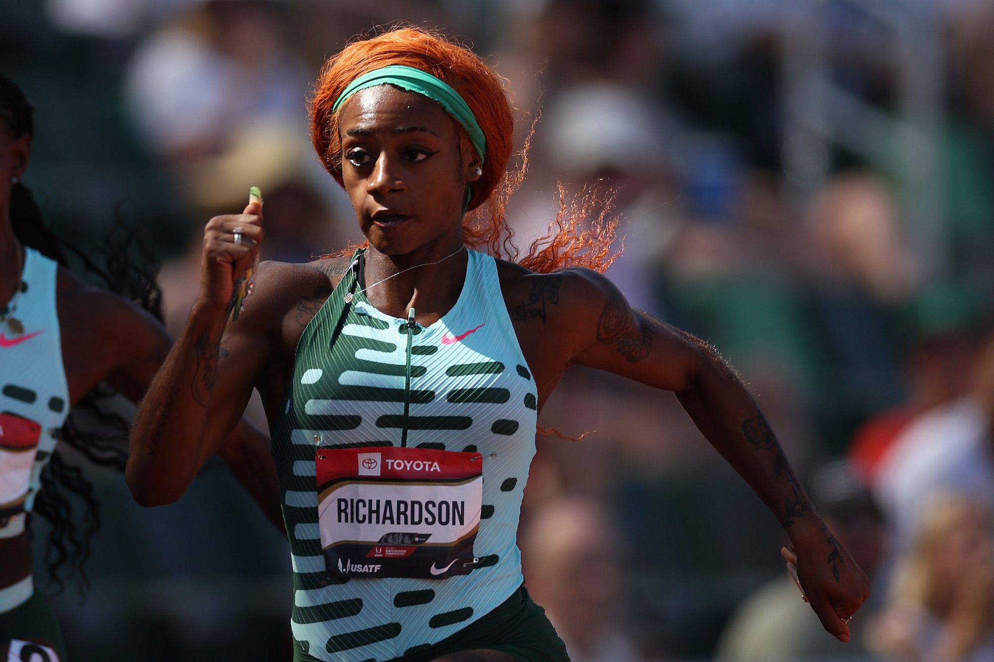 American Sha’Carri Richardson wins women’s 100 meters at world track