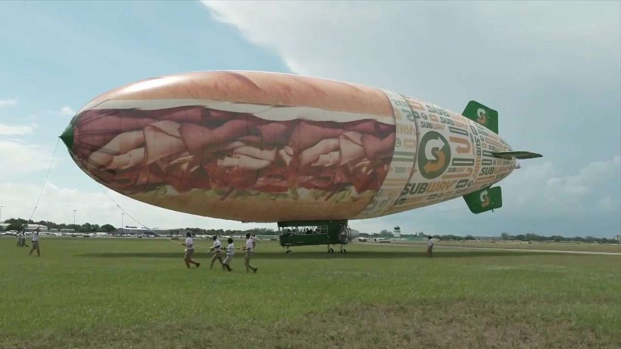 Subway's 'Subway in the Sky' blimp dinning experience to touch down in South Florida - WSVN 7News | Miami News, Weather, Sports - Vimarsana News