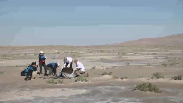 NASA's first asteroid samples land on Earth after release from spacecraft - WSVN 7News | Miami News, Weather, Sports - Vimarsana News