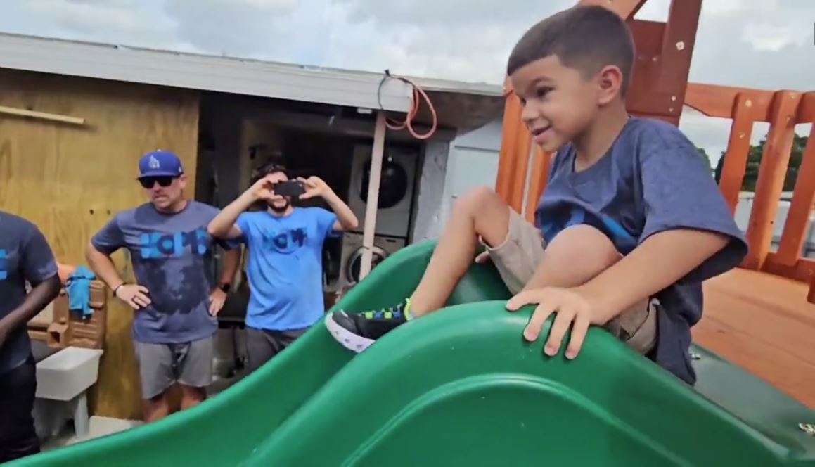Nonprofit creates custom playground for Hialeah boy battling cancer - WSVN 7News | Miami News, Weather, Sports - Vimarsana News