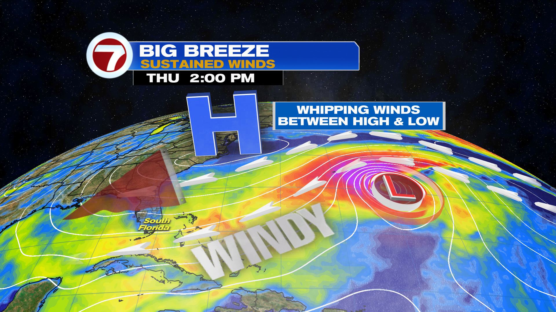 Speedy Clouds and Showers Continue this Turbulent Thursday - WSVN 7News ...