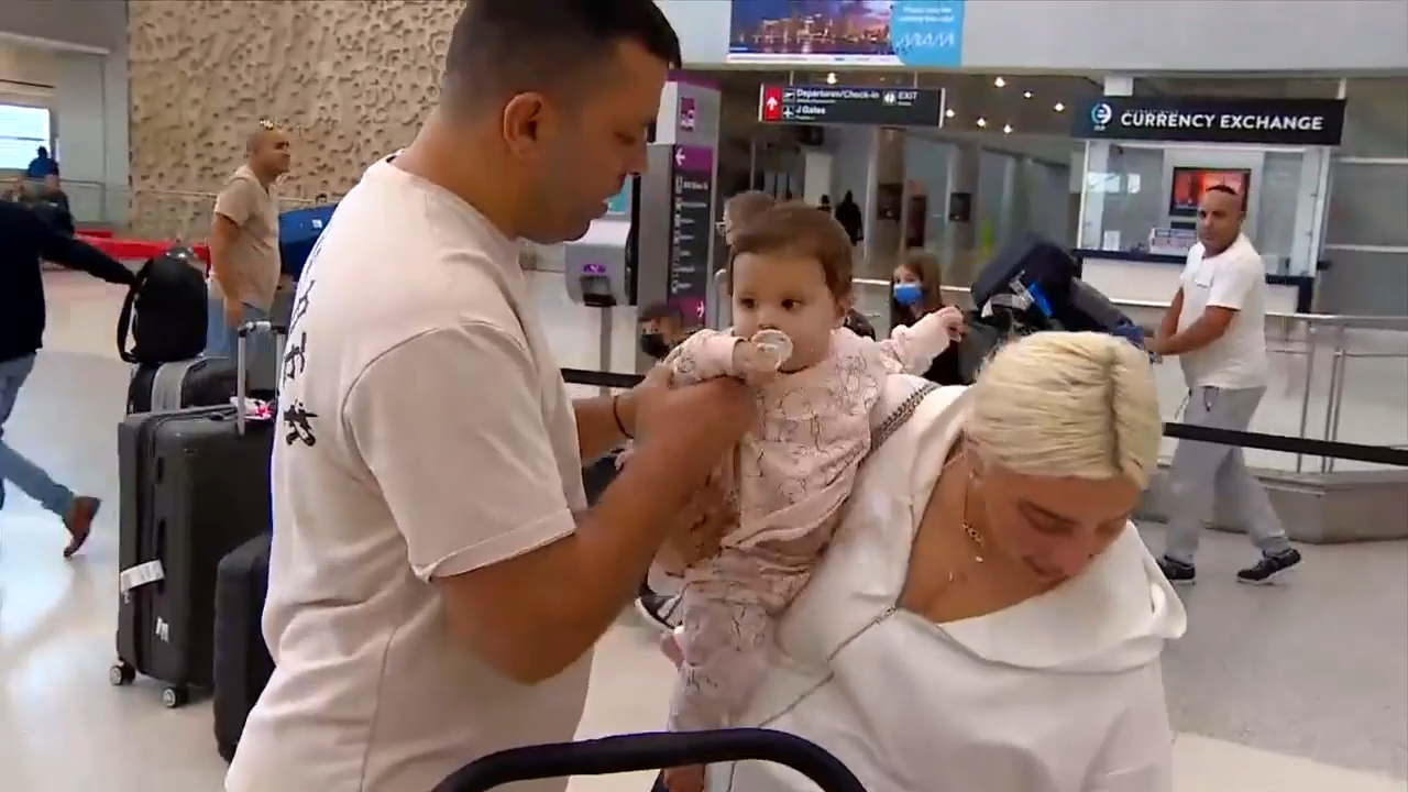 Mobilizing effort to get Americans out of Israel underway as families arrive at MIA - WSVN 7News | Miami News, Weather, Sports - Vimarsana News