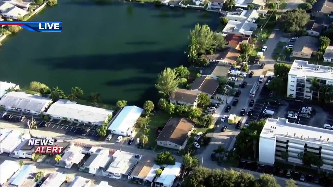 BSFR respond to near drowning at lake in Hallandale Beach  WSVN 7News  Miami News Weather Sports  Fort Lauderdale