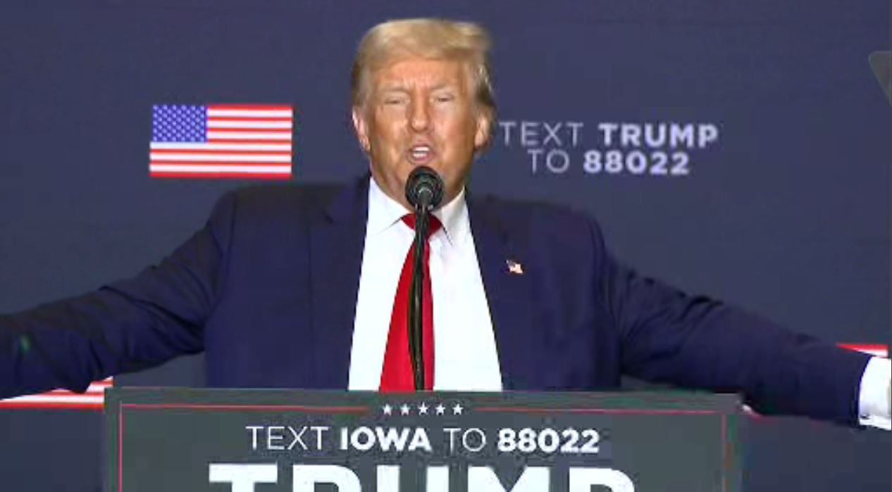 Trump asks Iowans to help him ‘win big’ in 2024 caucuses to set the