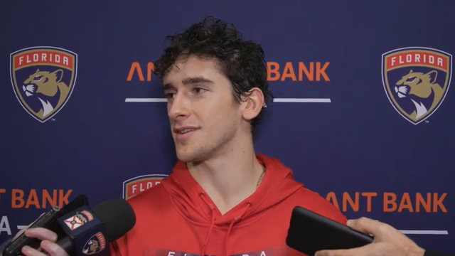 Excitement grows all around climbing star Mackie Samoskevich as Panthers’ pre-period progresses – WSVN 7News | Miami Information, Temperature, Athletics | Fort Lauderdale