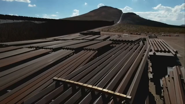 Biden says he had to use Trump-era funds for the border wall. Asked if ...