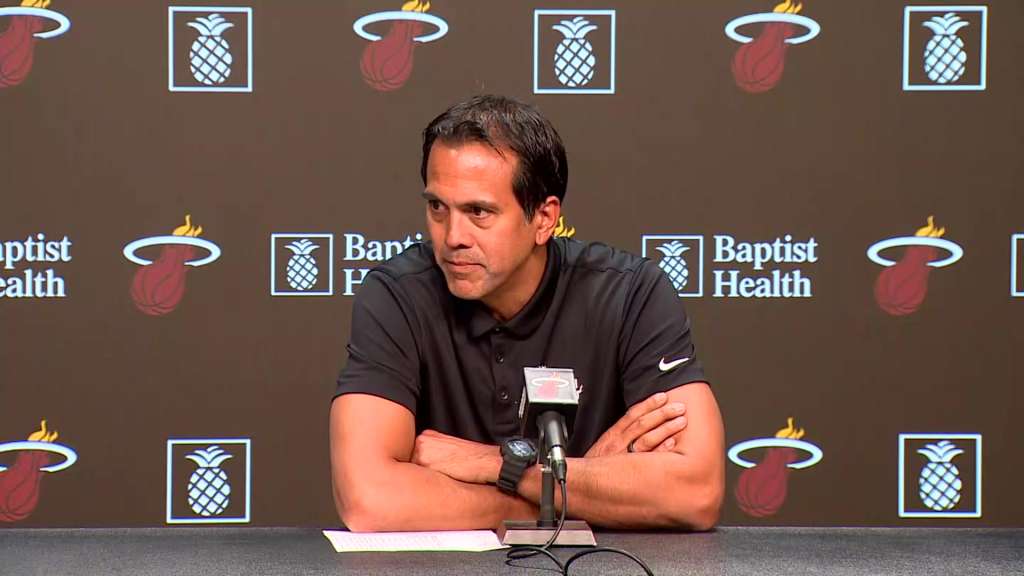 Erik Spoelstra's path from the Miami Heat video room to a contract like  none other - WSVN 7News | Miami News, Weather, Sports | Fort Lauderdale